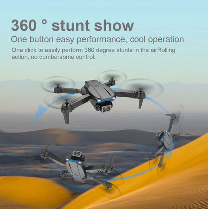 Drones Quadcopter 5G 4K GPS Drone X Pro with HD Dual Camera WiFi FPV Foldable RC by Anti Spier