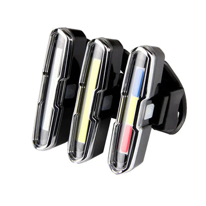 USB Rechargeable Bicycle Tail Light for Night Riding by Anti Spier