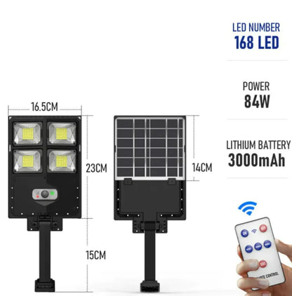 New Solar Double Row Street Light by Anti Spier