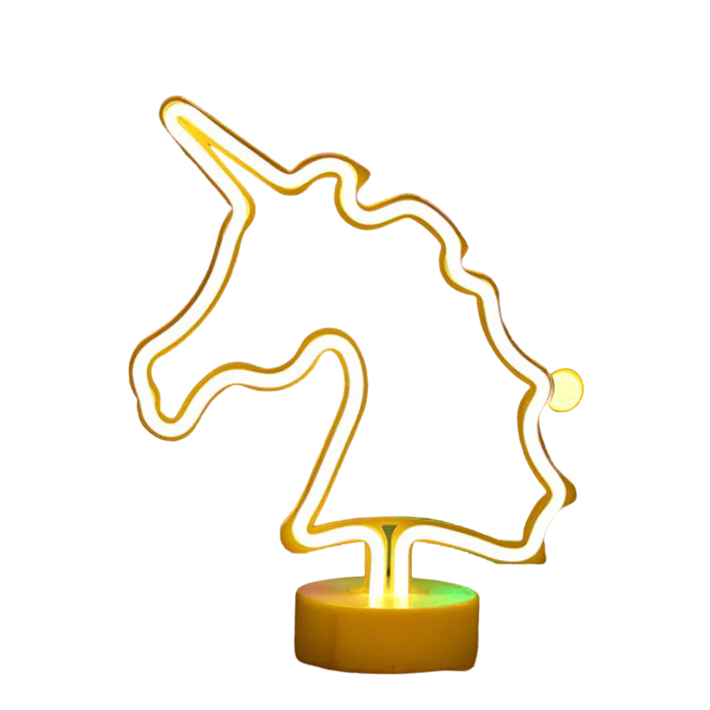 Tropical Nights Neon Deco Lights With Remote Control by Anti Spier