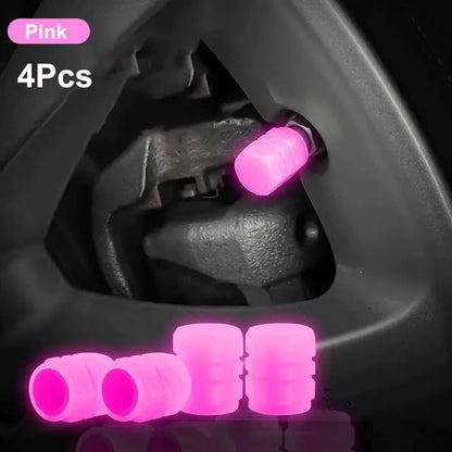 Glow in The Dark Tire Valve Caps by Anti Spier