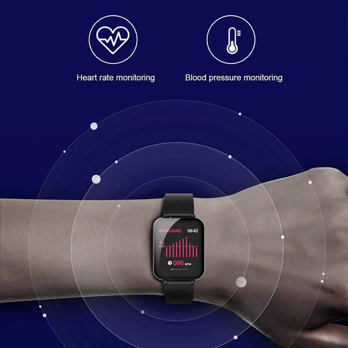 Smart Fit Total Wellness And Sports Activity Watch by Anti Spier