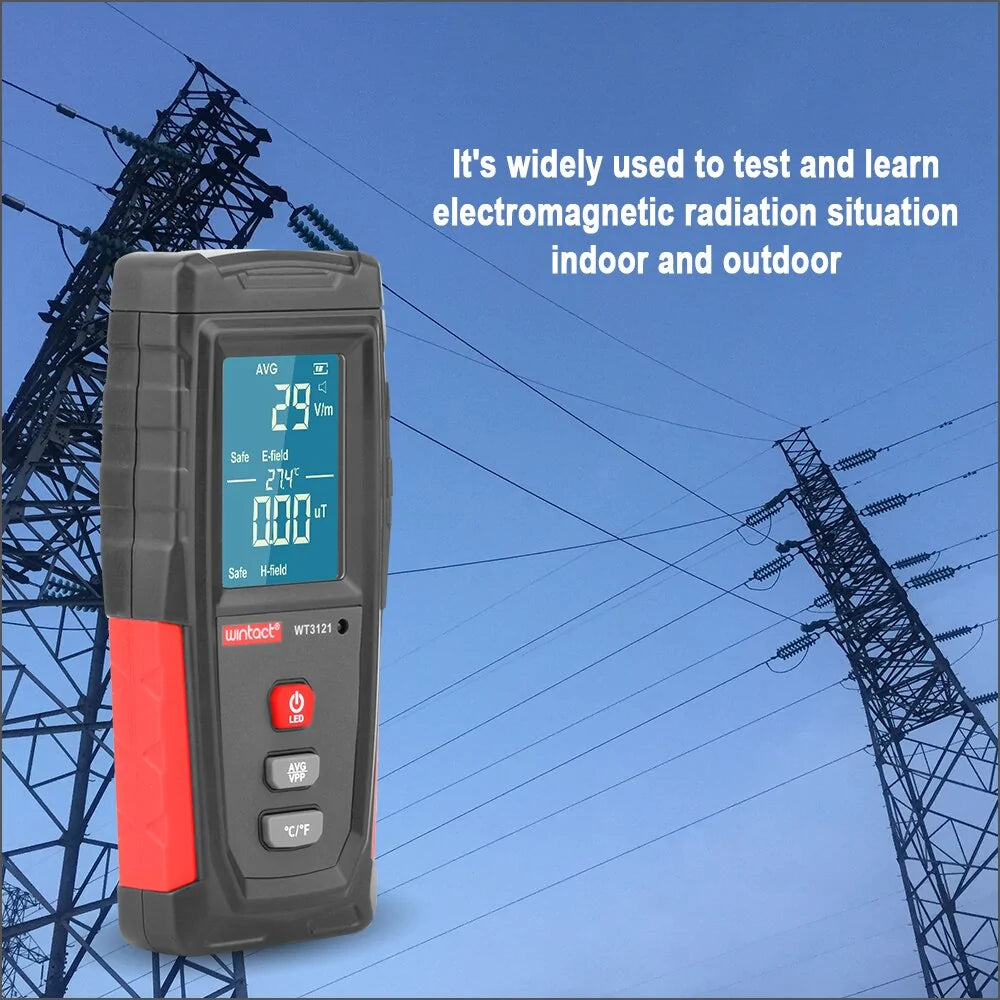 Electromagnetic Field Radiation Detector Tester by Anti Spier