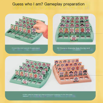 Guess Who? Logic Card Game by Anti Spier