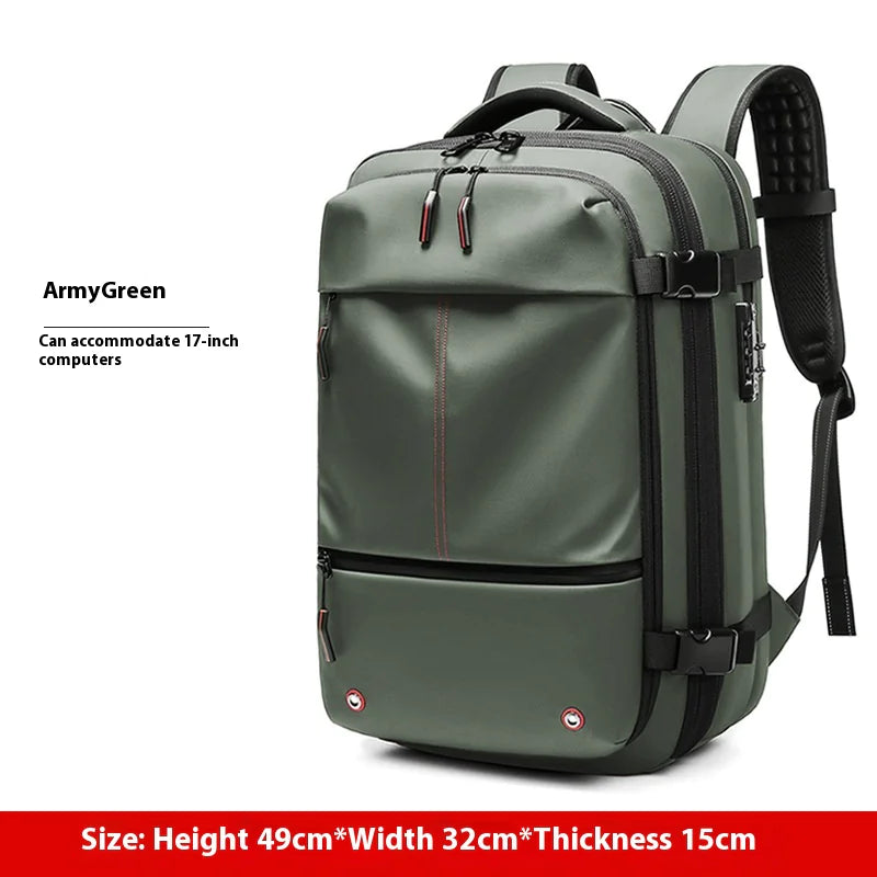 Vacuum Compression Large-capacity Backpack by Anti Spier