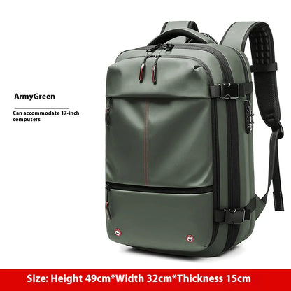 Vacuum Compression Large-capacity Backpack by Anti Spier