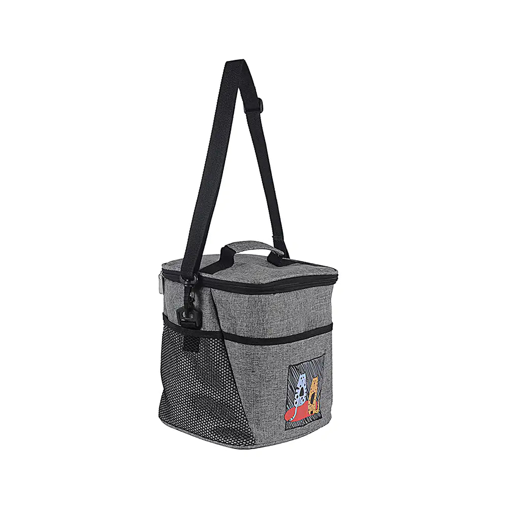 Biggdesign Cats Insulated Lunch Bag, Gray by Anti Spier