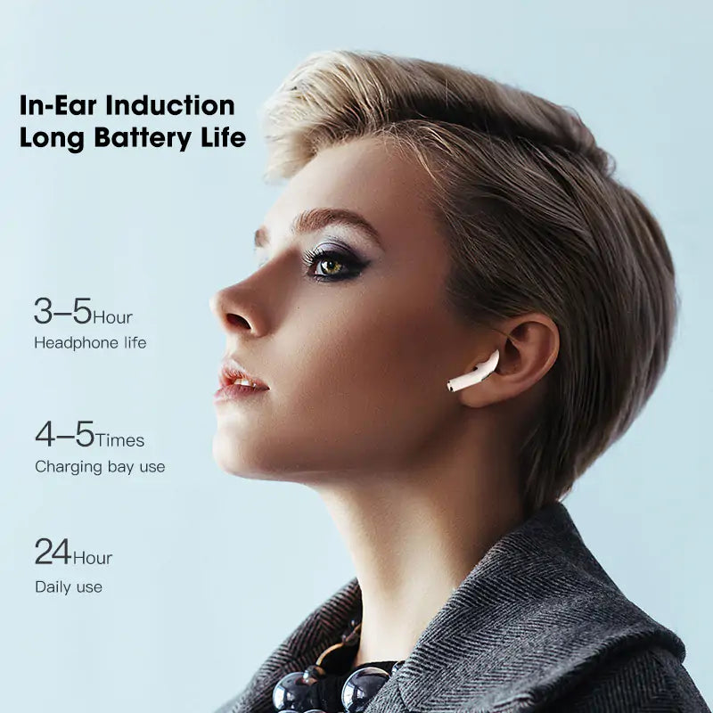 Pro 4 TWS Wireless Bluetooth Earphone by Anti Spier