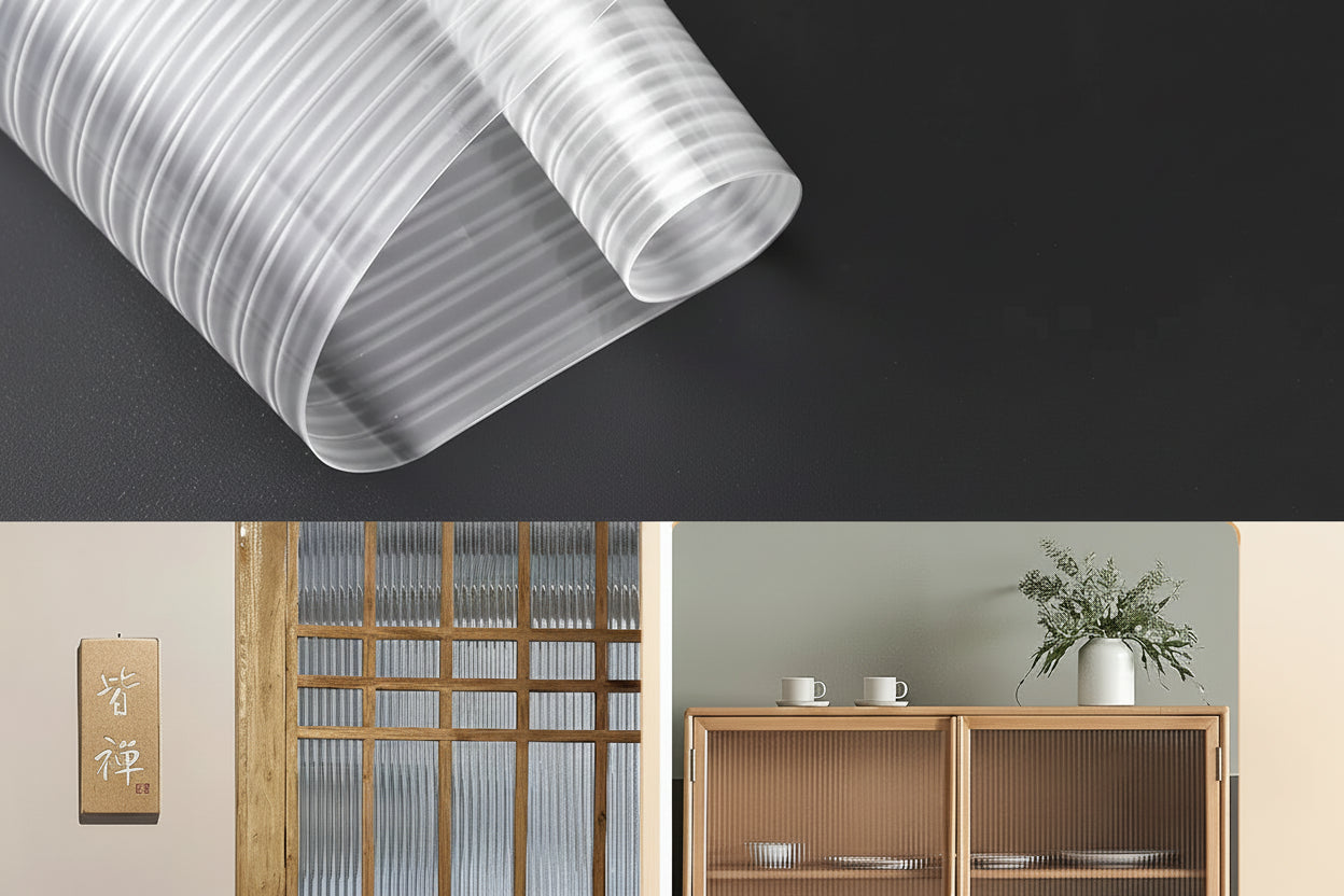 Frosted Glass Privacy Window Film for Offices - Static Cling Light Control by Anti Spier