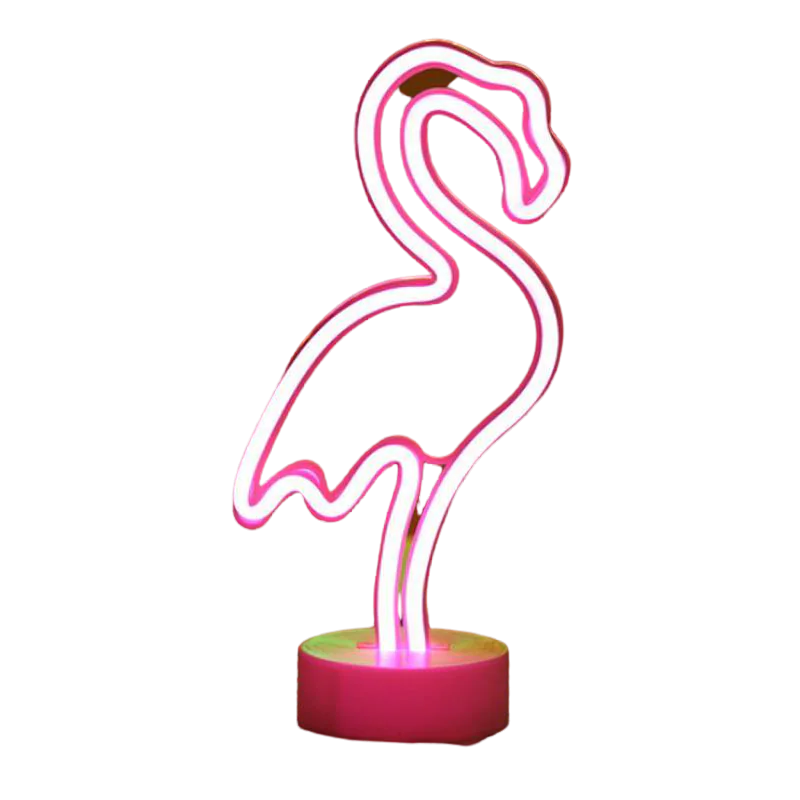 Tropical Nights Neon Deco Lights With Remote Control by Anti Spier