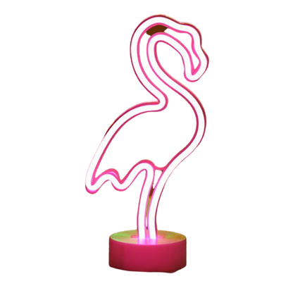 Tropical Nights Neon Deco Lights With Remote Control by Anti Spier