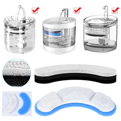 Pet Drinking Bowl Auto Drinking Filter for Cats by Anti Spier