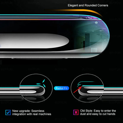 For Samsung Galaxy Z Flip 3 5G Soft Hydrogel Screen Protector Film/HD Lens Cover by Anti Spier