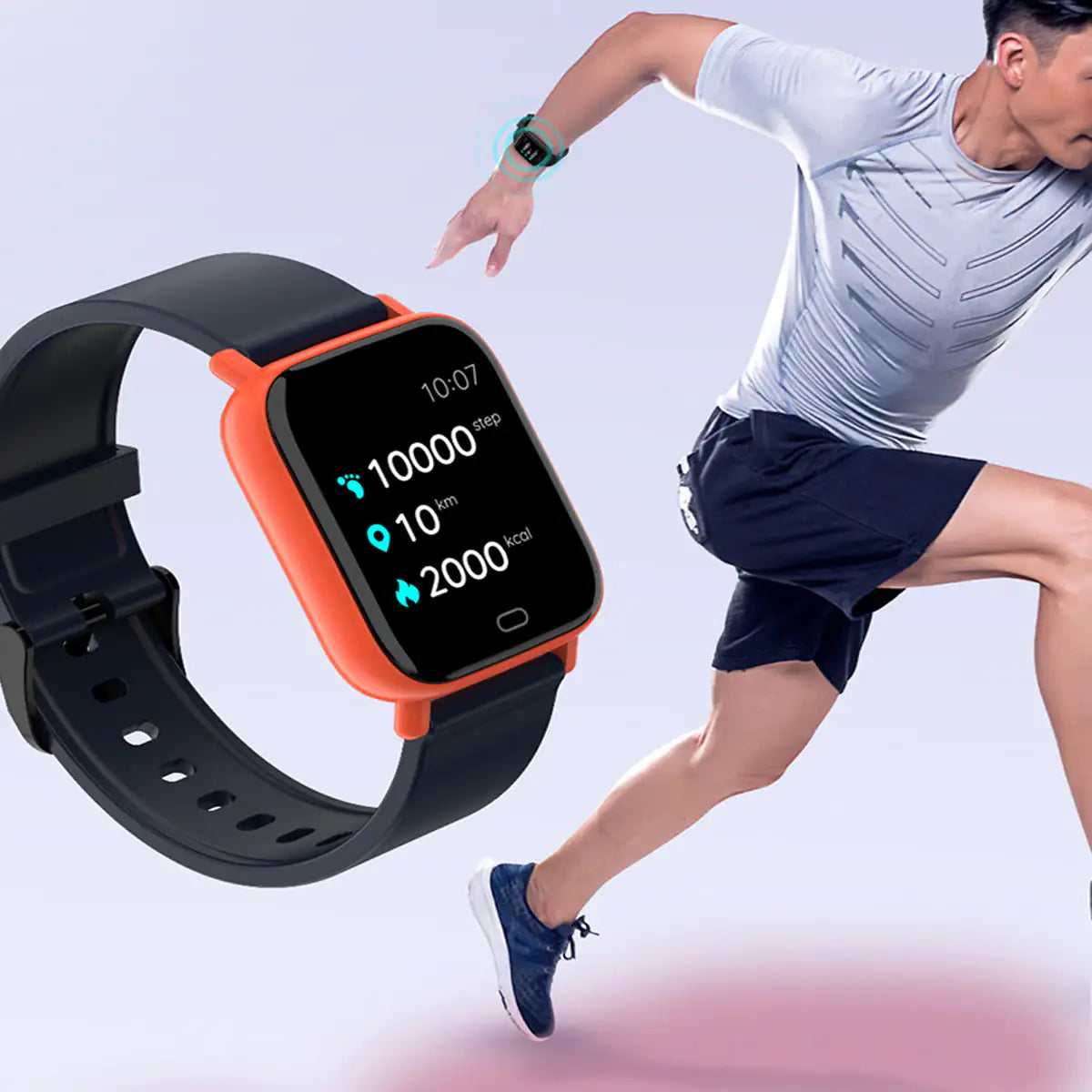 Smart Fit Multi Function Smart Watch Tracker and Monitor by Anti Spier