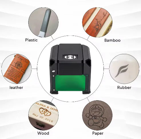 K4 Bluetooth Mini Laser Engraver & Cutter by Anti Spier