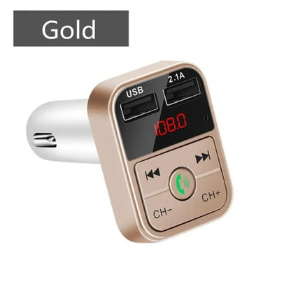 Car Bluetooth 5.0 FM Transmitter Wireless Adapter by Anti Spier