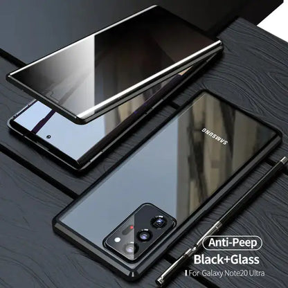Black Out Privacy Case for Samsung Galaxy - Complete Screen Blackout Protection by Anti Spier