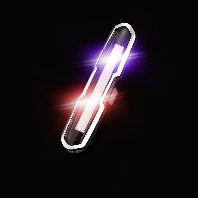 USB Rechargeable Bicycle Tail Light for Night Riding by Anti Spier