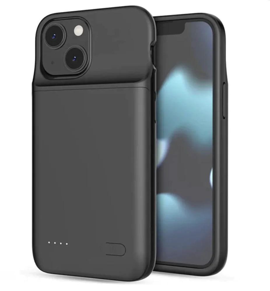 6800mAh Slim Battery Charger Case for iPhone 11-15 Pro Max & XR/XS by Anti Spier