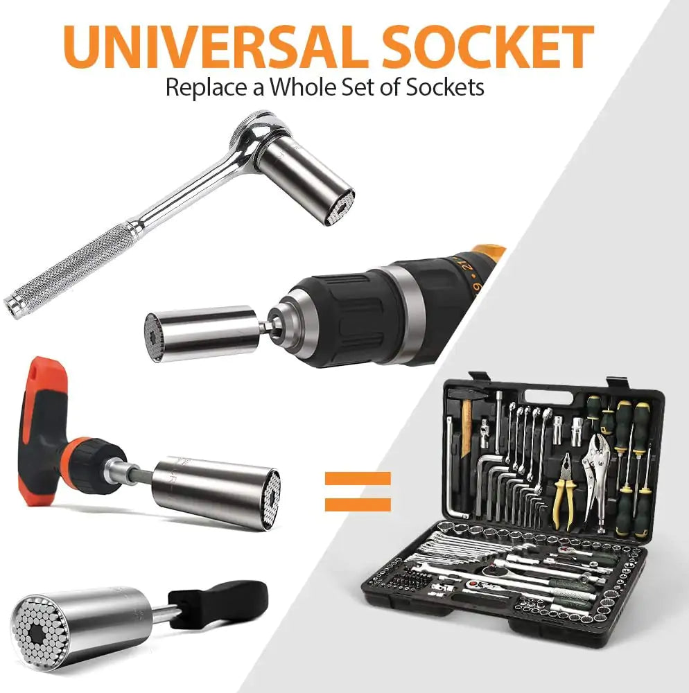 Universal Socket Wrench Set by Anti Spier