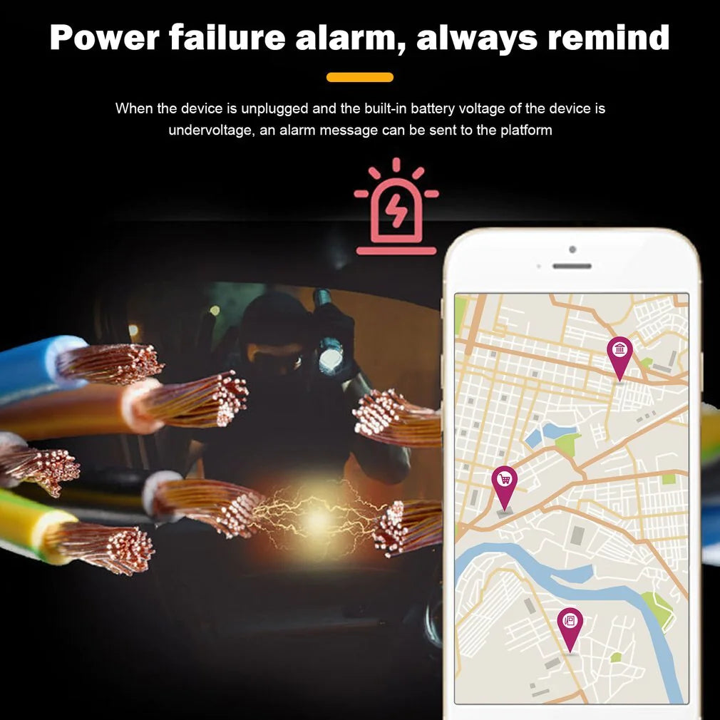 GPS Tracker Real-Time Tracking Locator Device GPRS GSM Car/Motorcycle Anti Theft by Anti Spier