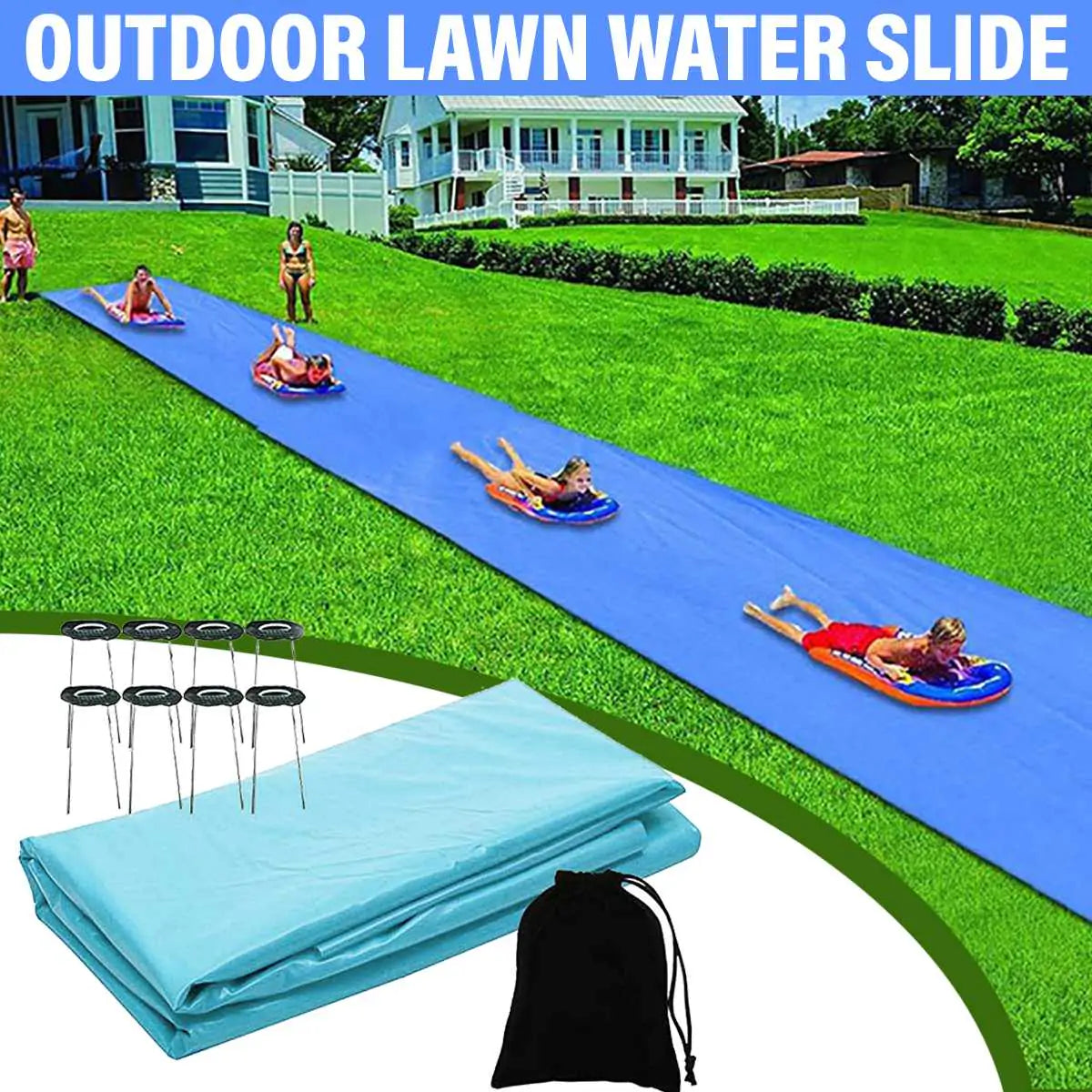 Giant Water Slide by Anti Spier