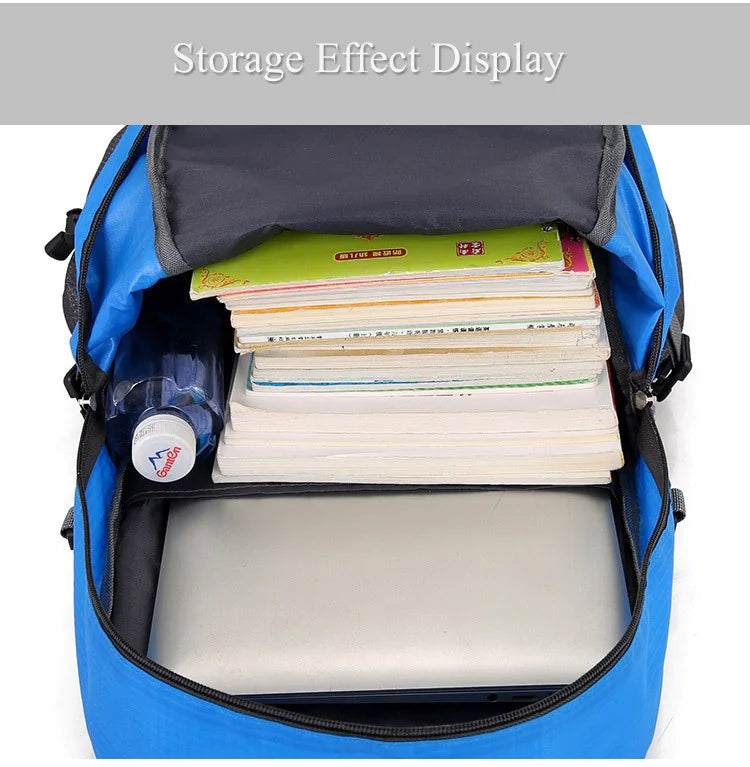 40L Men Women Travel Backpack Rucksack Camping Laptop Hiking School Book Bag USA by Anti Spier
