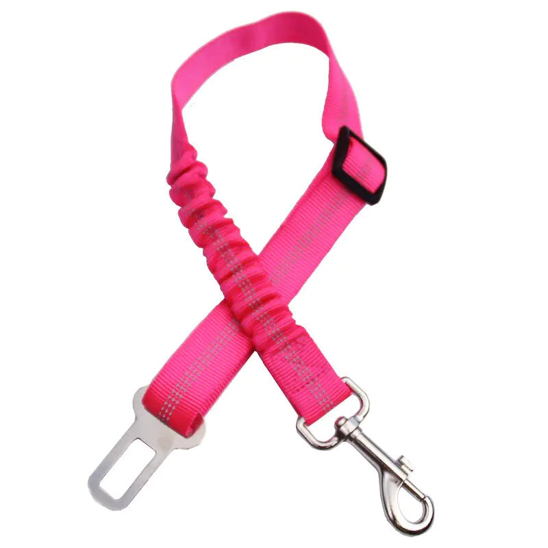 Car Safety Belt Pet Reflective Leash by Anti Spier