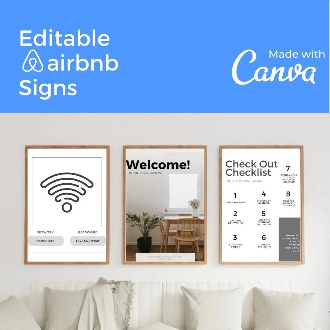 Ultimate Downloadable AirBnB Host Template Bundle by Anti Spier