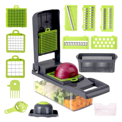 16 in 1 Multifunctional Vegetable Chopper by Anti Spier