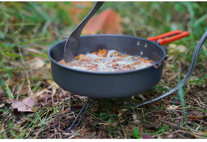 Teflon Coated Non-Stick Frying Pan for Outdoor Cooking by Anti Spier