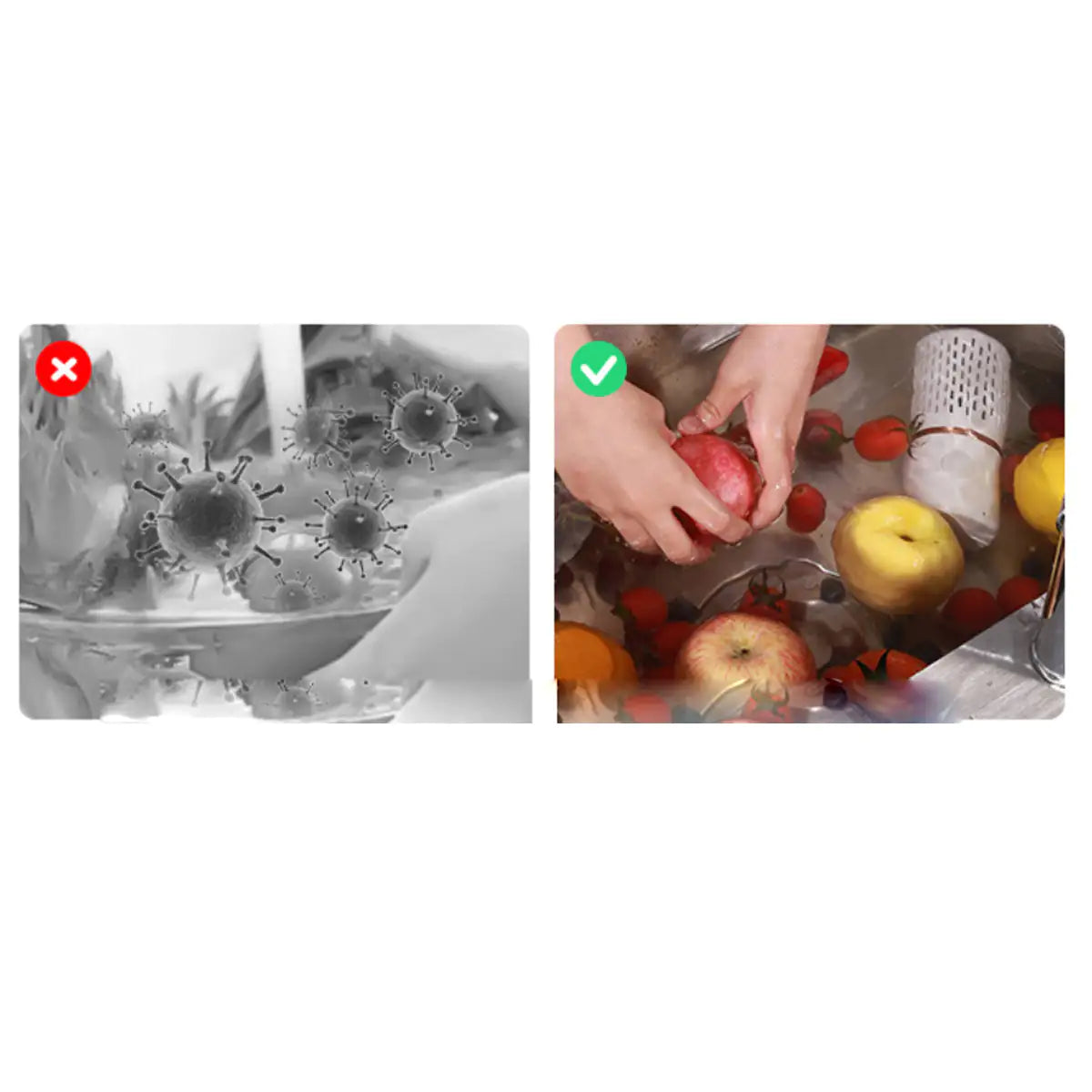Ultrasonic Fruits And Veggie Cleaner by Anti Spier