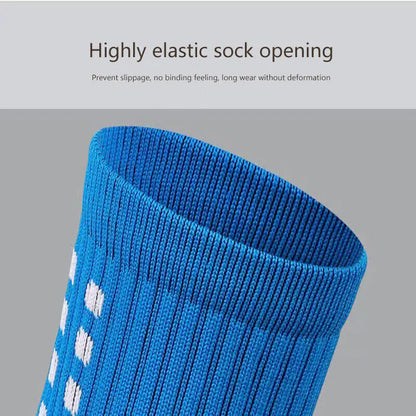 3 Pair Sport Socks Anti Slip W/ Grip Soccer Men Football Basketball Sock Premium by Anti Spier