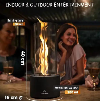 Tornado Tabletop Fire Pit by Anti Spier