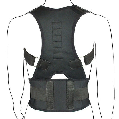 Posture Corrector Support Magnetic Back Shoulder Brace Belt Band For Men Women by Anti Spier