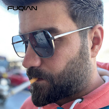 Luxury Metal Photochromic Sunglasses by Anti Spier