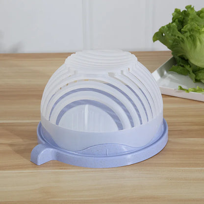 Upgraded Salad Cutter Bowl by Anti Spier