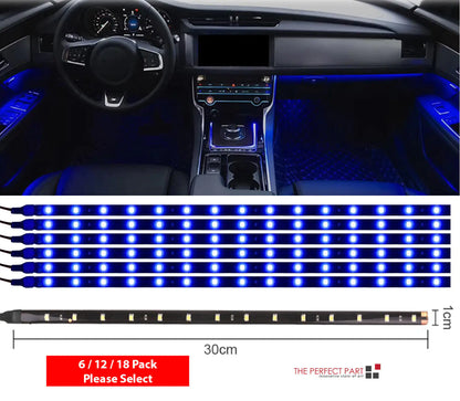 Lot Waterproof 12''/15 DC 12V Motor LED Strip Underbody Light For Car Motorcycle by Anti Spier