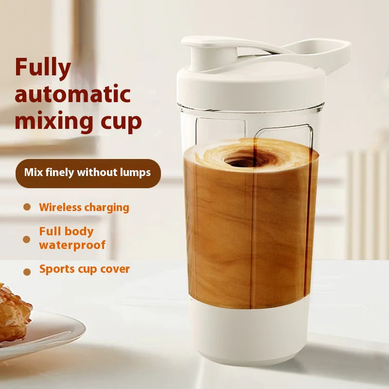 400ML Electric Protein Shaker Bottle by Anti Spier