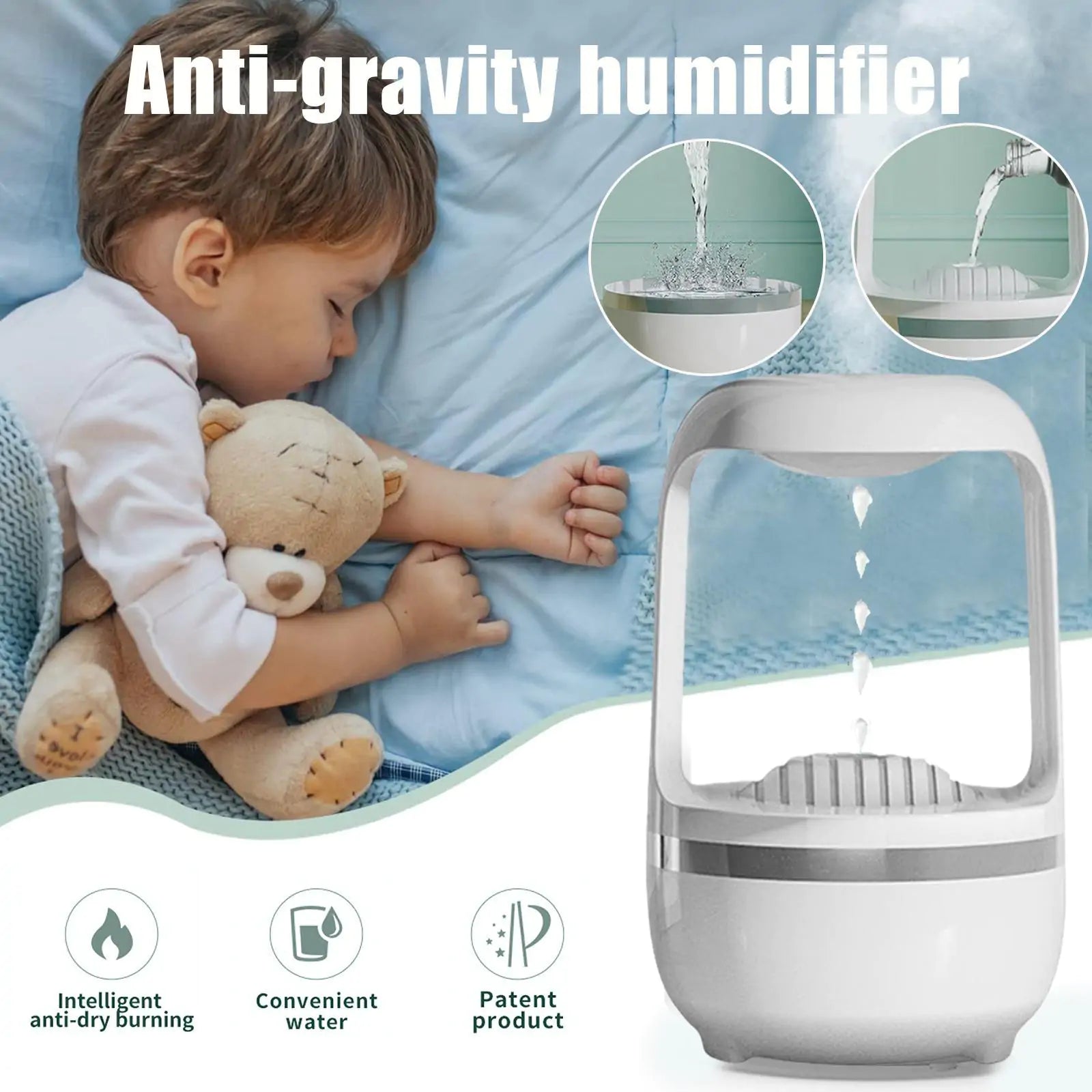 Water Drops Humidifier by Anti Spier