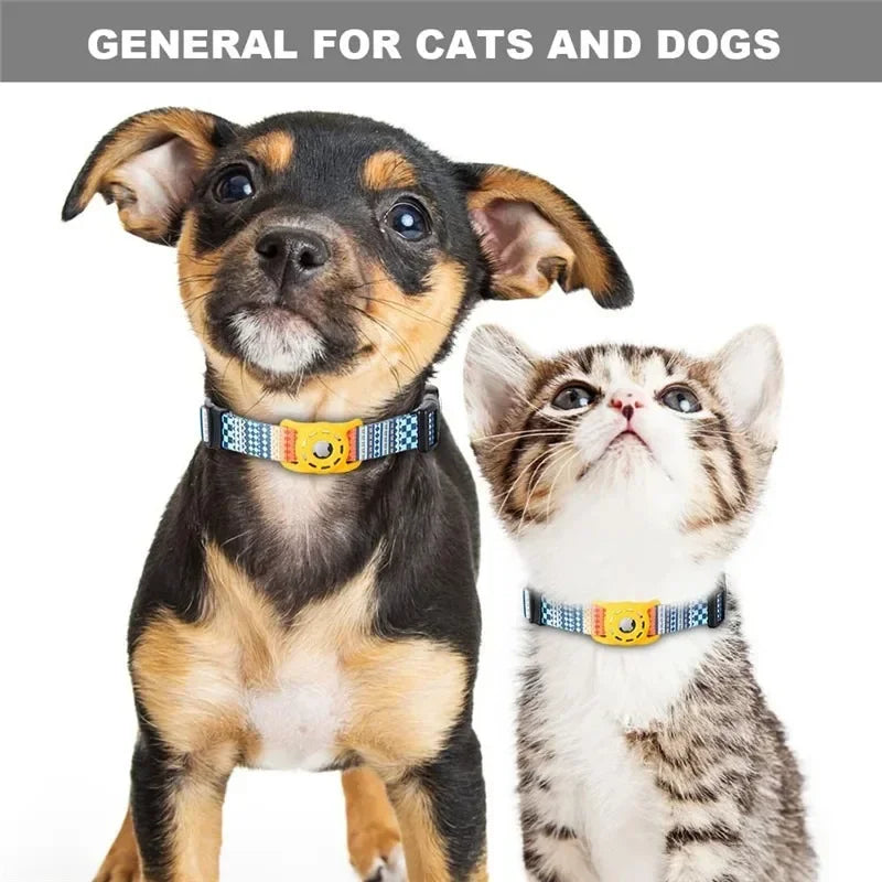Digital Printing Collar for Apple Airtag - Pets Accessories by Anti Spier