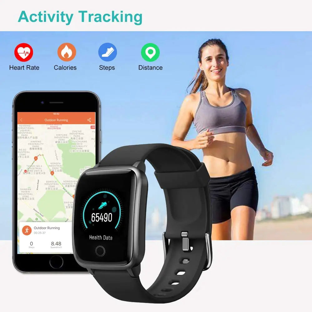 Waterproof Smartwatch for Men and Women by Anti Spier