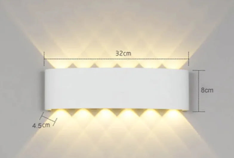 Waterproof LED Wall Lamp for Indoor & Outdoor by Anti Spier