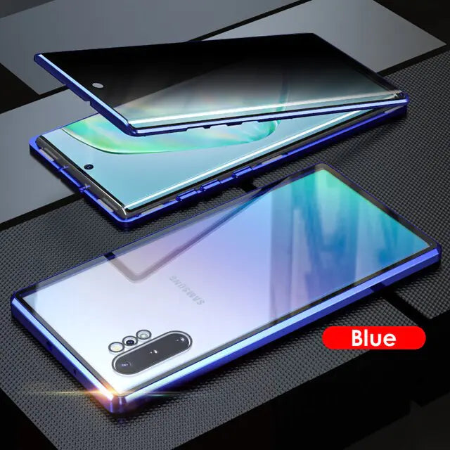Privacy Screen Protector Case for Samsung Galaxy - Anti-Spy Magnetic Phone Case by Anti Spier