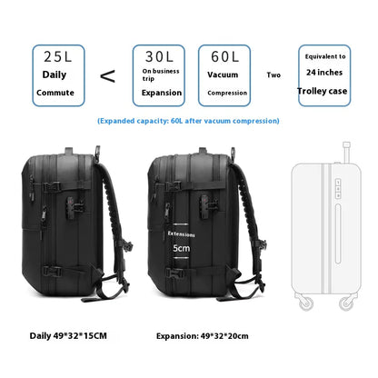 Men's Expansion Backpack Dry Wet Separation by Anti Spier