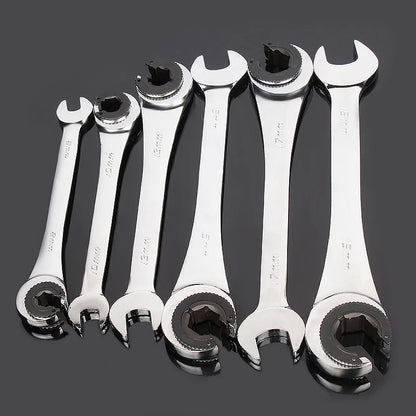 Tubing Ratchet Wrench Set by Anti Spier