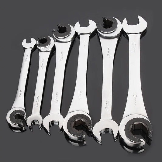 Tubing Ratchet Wrench Set by Anti Spier