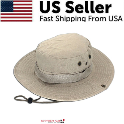 Wide Brim Sun Hat UV Protection Bucket Cap For Hiking Camping Fishing Safari Men by Anti Spier