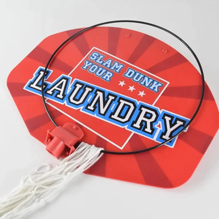 Hanging Basketball Laundry Basket by Anti Spier