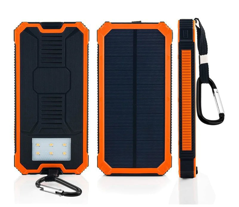 Waterproof Solar Charging 10000mAh Battery Backup by Anti Spier